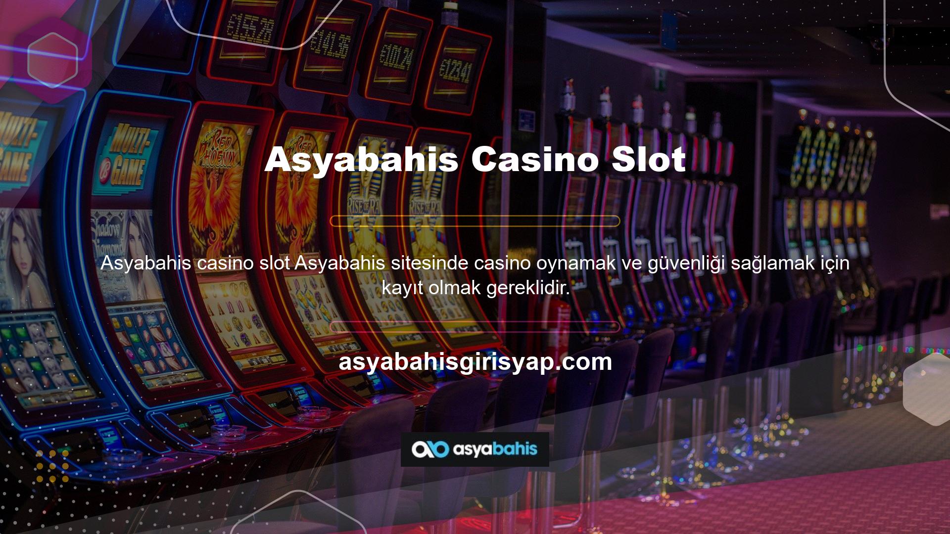 Asyabahis bir casino slot oyuncusu olarak katılmak mümkündür, ancak Asyabahis çekme işlemini tamamlamak için ana sayfadan oturum açmanız gerekir